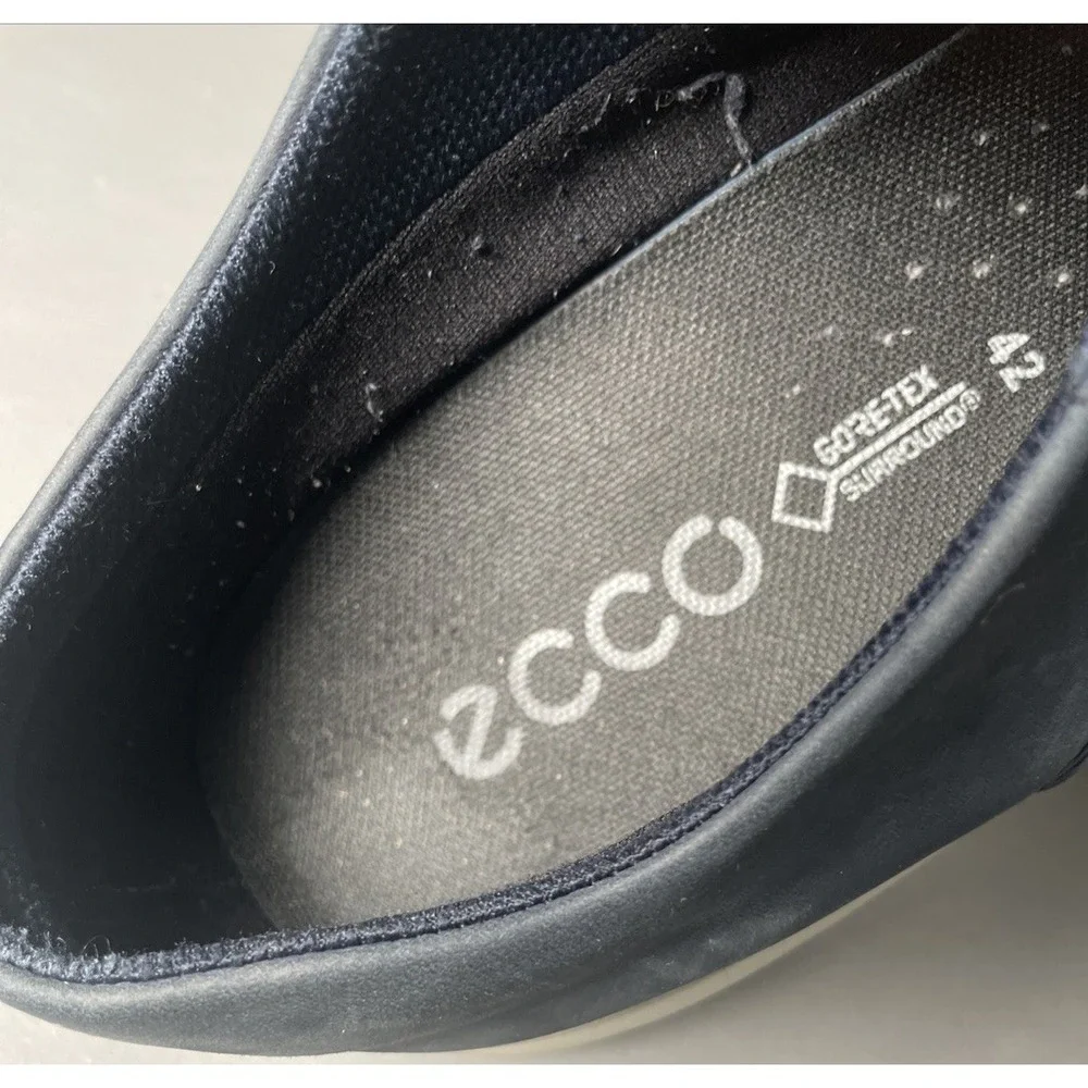 Ecco Mens Hybrid 720 Gore-Tex Waterproof Oxford Sneakers Size 8-8.5 /EU42‎